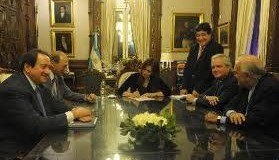 CFK, Pinedo y cia
