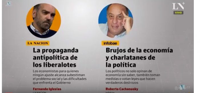 Debate de Roberto Cachanosky con Fernando Iglesias