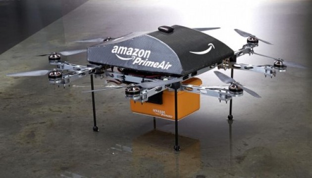 El drone de Amazon hoy sólo lleva una cosa: marketing