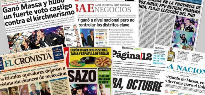 Unas elecciones que han recolocado el tablero político argentino
