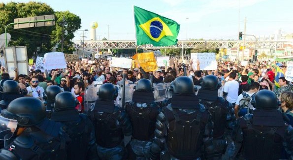 El descontento se apodera de las calles de Brasil